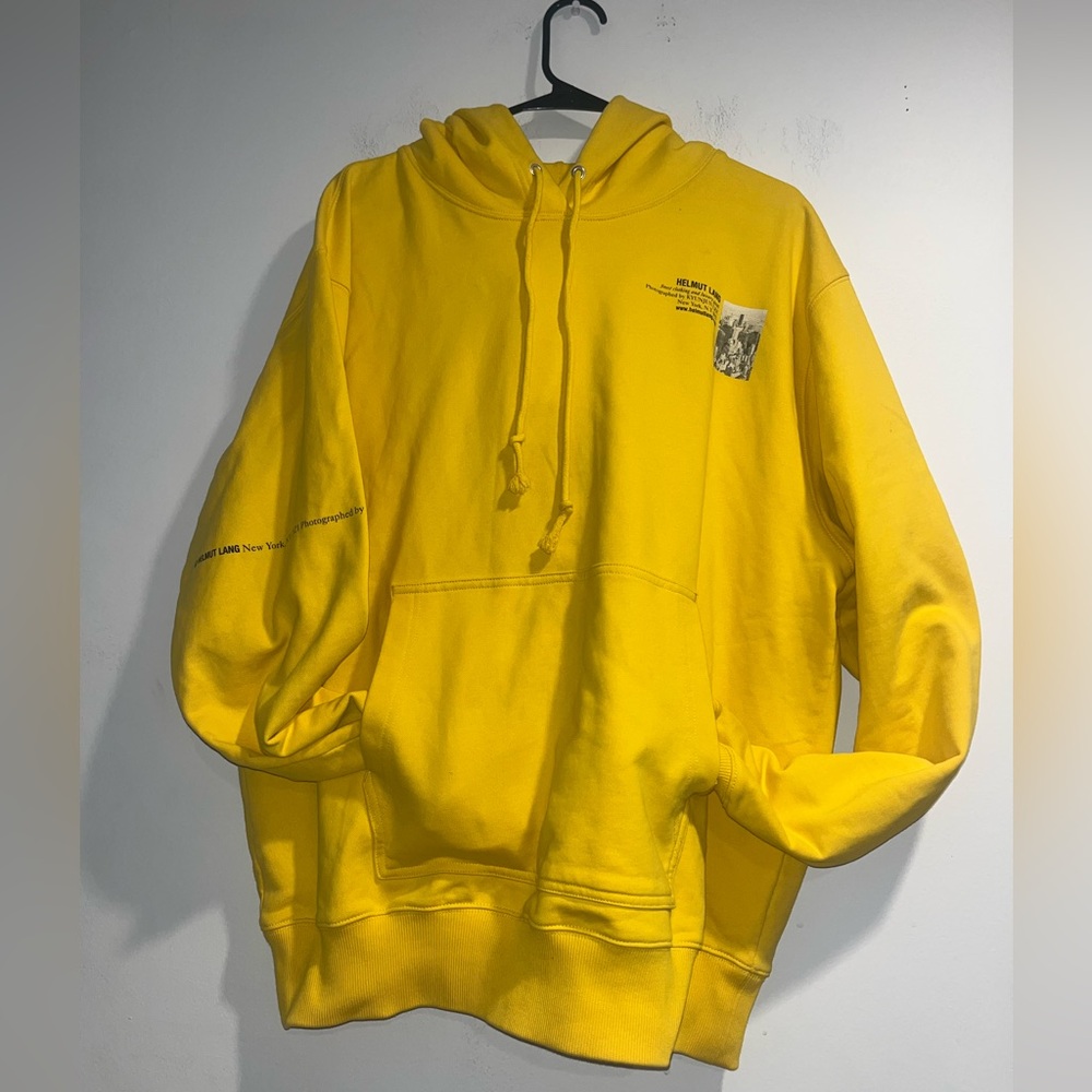 HELMUT LANG NYC Taxi postcard hoodie